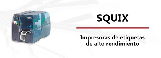 SQUIX: Impresoras de etiquetas de alto rendimiento para aplicaciones industriales