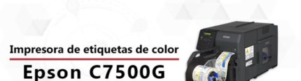 Impresora etiquetas color Epson c7500g.