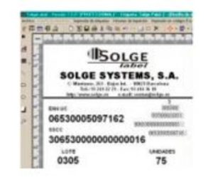 Solgelabel