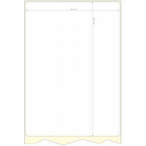 Rollo etq.210x297/1 Papel B Mate Premium Ink-Perm  0/0- St B