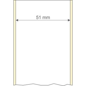 ROLLO Papel B Mate Pr Ink-Perm 51 mm x 35 mt - St