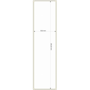 Rollo etq.51x203/1 Papel B Mate Extra Ink-Perm  0/0- St B-R