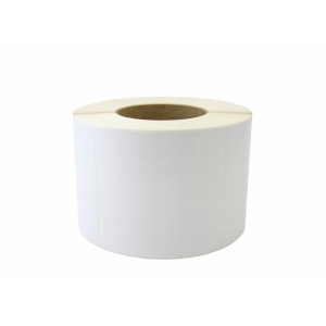 Rollo etq.100x100/1 Papel B Mate Extra Ink-Perm  0/0- St B-R